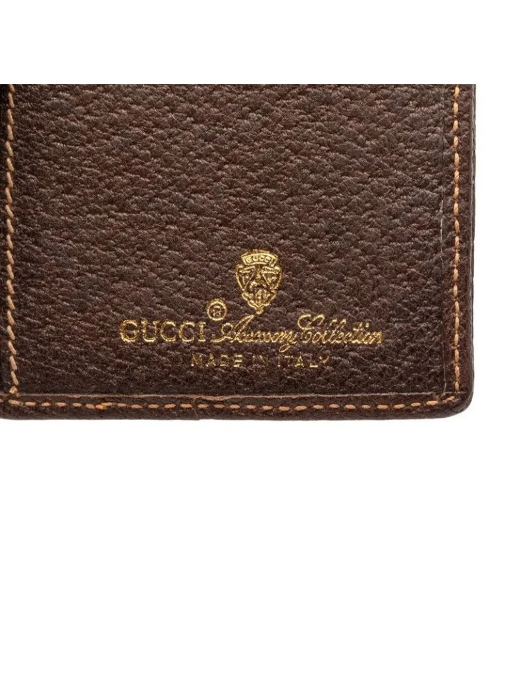 Gucci GG Supreme Wallet Billfold Beige Brown Leather - Picture 6 of 6